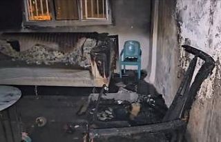 Mardin’de ev yangını çevreye sıçramadan söndürüldü