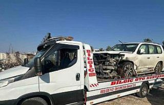 Mardin’de sürücüsünün kontrolünden çıkan...