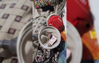 Maske takıp iş yerinden hırsızlık yapan cezaevi...