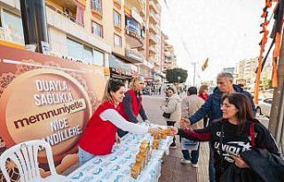 Mersin Büyükşehir Belediyesi, Regaip Kandili’nde...