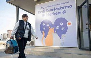 Mersin’de ’Kedi Kısırlaştırma Merkezi’ açıldı