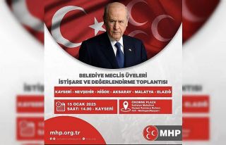 MHP, 6 ilin belediye meclis üyeleri ile Kayseri’de...