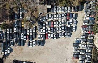 Milli servet otoparklarda çürümeye terk edildi,...