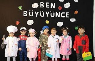 Miniklerden hayallerindeki mesleklerin kıyafetlerini...