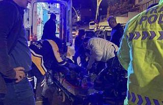 Motosikletler çarpıştı: 1 yaralı