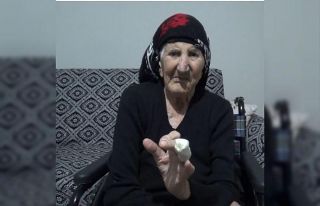 MR’da parmağı sıkışan yaşlı kadında doku...