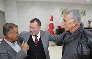 Muhtarlardan Başkan Doğan’a teşekkür ziyareti