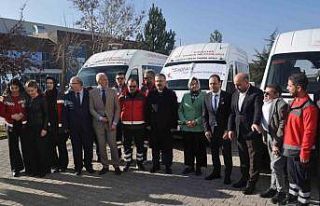 MUSAB birimine bağışlanan özel donanımlı engelli...