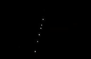 Musk’ın Starlink uyduları Erzincan semalarında...