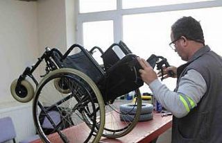 Nilüfer’de tekerlekli sandalye tamir hizmetine...