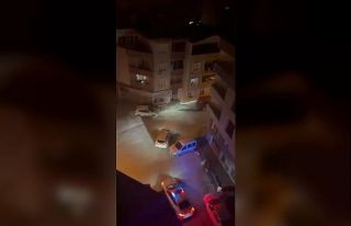 O kaçtı, polis kovaladı