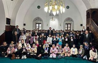 Öğrencilerden anlamlı bir etkinlik