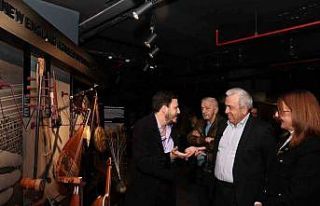 Okay Temiz’in enstrümanları Nilüfer MEM’de