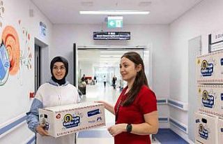 Onkoloji bölümünde tedavi gören çocuklara yeni...