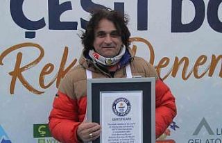 Ordu’da bin 301 çeşit dondurma ile ’Guinness’...