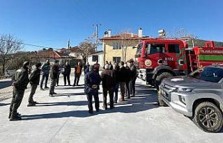 Orman köylüleri yangınlara karşı bilgilendiriliyor