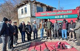 Orman yangınlarına karşı köy eğitimleri devam...