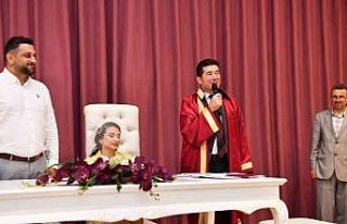 Ortahisar’da 2024 yılında 2 bin 134 çift evlendi