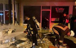 Osmaniye’de iş yerinde çıkan yangın söndürüldü