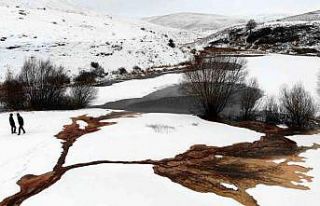 Otlukbeli eksi 22 dereceyi gördü