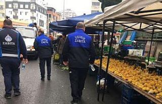 Pazar yerlerine gramaj ve etiket denetimi