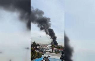 Pendik Marina’da yakıt deposunda yangın