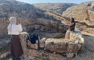 Perre Antik Kentte ziyaretçi yoğunluğu