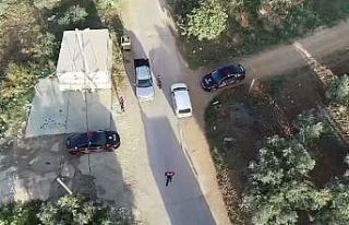 Polis ekipleri zeytinlik hırsızlarına göz açtırmıyor