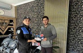 Polisten vatandaşlara ’suçtan korunma’ eğitimi