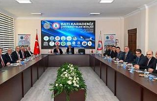 Rektör Topal, Batı Karadeniz Üniversiteler Birliği...