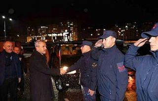 Rize protokolünden yeni yıla çalışarak girenlere...