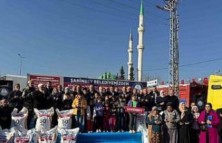 Şahinbey Belediyesinden besicilere 7 bin ton yem...