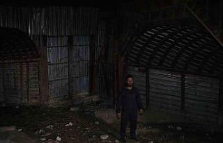 Şam’ın ara sokaklarının altındaki tünel görüntülendi