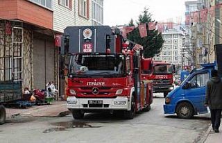 Samsun’da baca yangını korkuttu