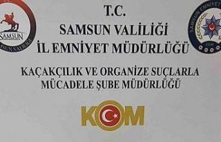 Samsun’da silah ve mühimmat operasyonu