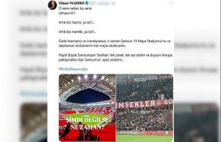 Samsunspor Başkanı Yıldırım, Avrupa ateşinin...