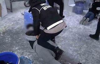 Sanayi “marangoz atölyesi” görüntüsünde uyuşturucu...