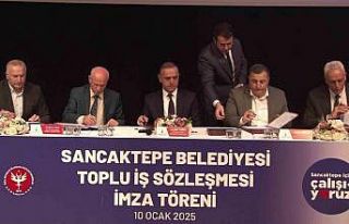 Sancaktepe Belediyesi’nde toplu iş sözleşmesi...
