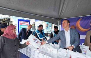 Sancaktepe Belediyesi’nden vatandaşlara kandil...