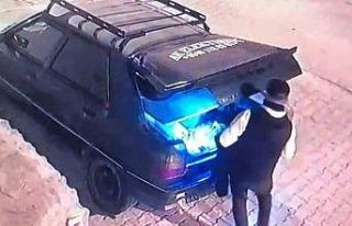 Şanlıurfa’da park halindeki otomobilden hırsızlık