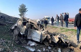 Şanlıurfa’da tırla çarpışıp şarampole devrilen...