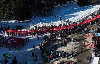 Sarıkamış şehitleri için Kulakkaya Yaylası’nda...