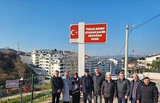 Şehidin ismi ilelebet Gölcük’te yaşayacak