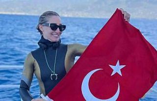Serbest Dalış Dünya Rekortmeni Şahika Ercümen,...