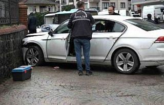 Silahla vurulduktan sonra aracıyla hastaneye giderken...