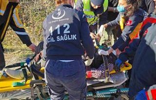 Sinop’ta trafik kazası: 3 yaralı