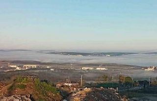 Sinop’u sis bulutu yuttu