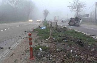 Sis kazayı beraberinde getirdi