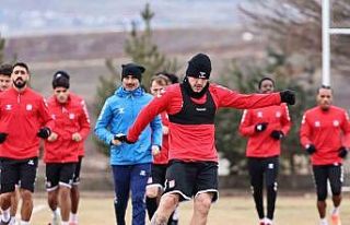 Sivasspor, Trabzonspor maçı hazırlıklarını sürdürdü