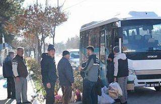 Sivrihisar’da halk pazarına ücretsiz halk otobüsü...